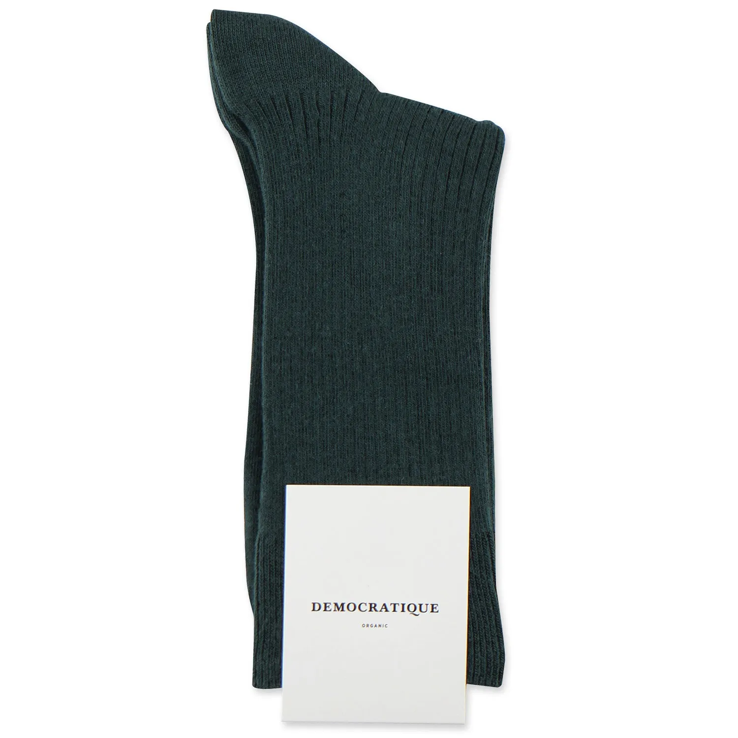 Originals Fine Rib Socks Forest Green