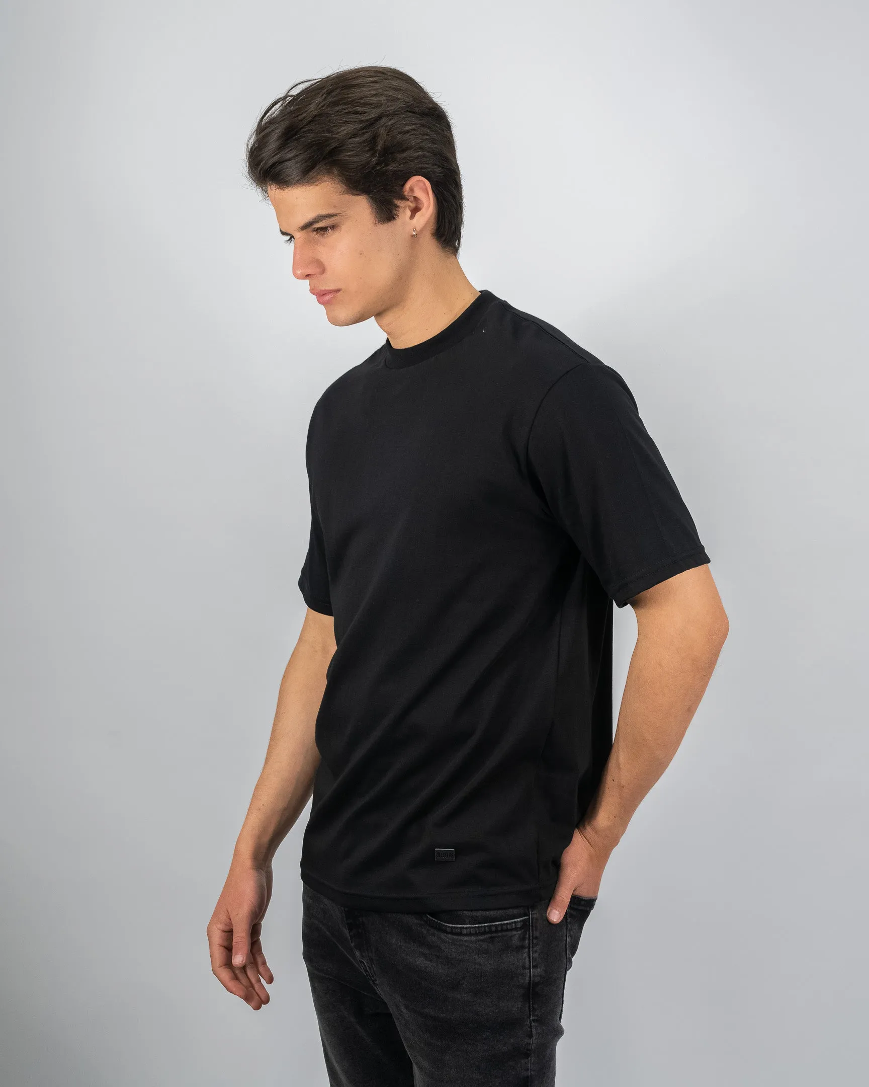 Oversized Tee 20/1 - Negro