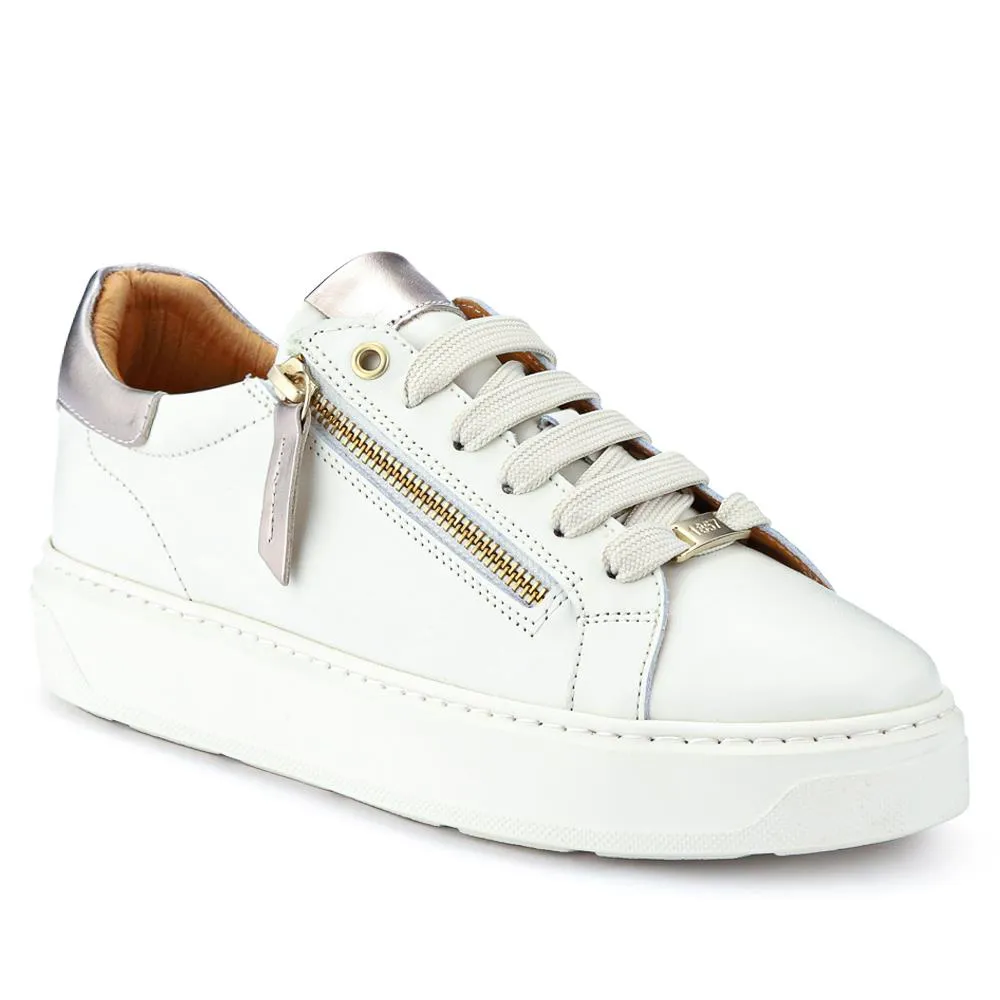 Paulina Chunky Leather Trainers - PAULINA / 326 970