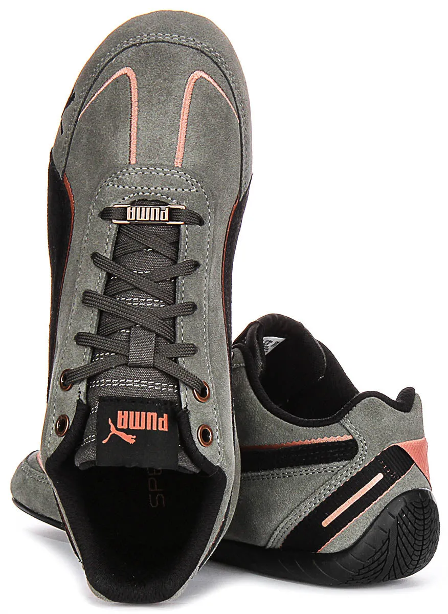 Puma Speedcat In Dark Grey Black For Women