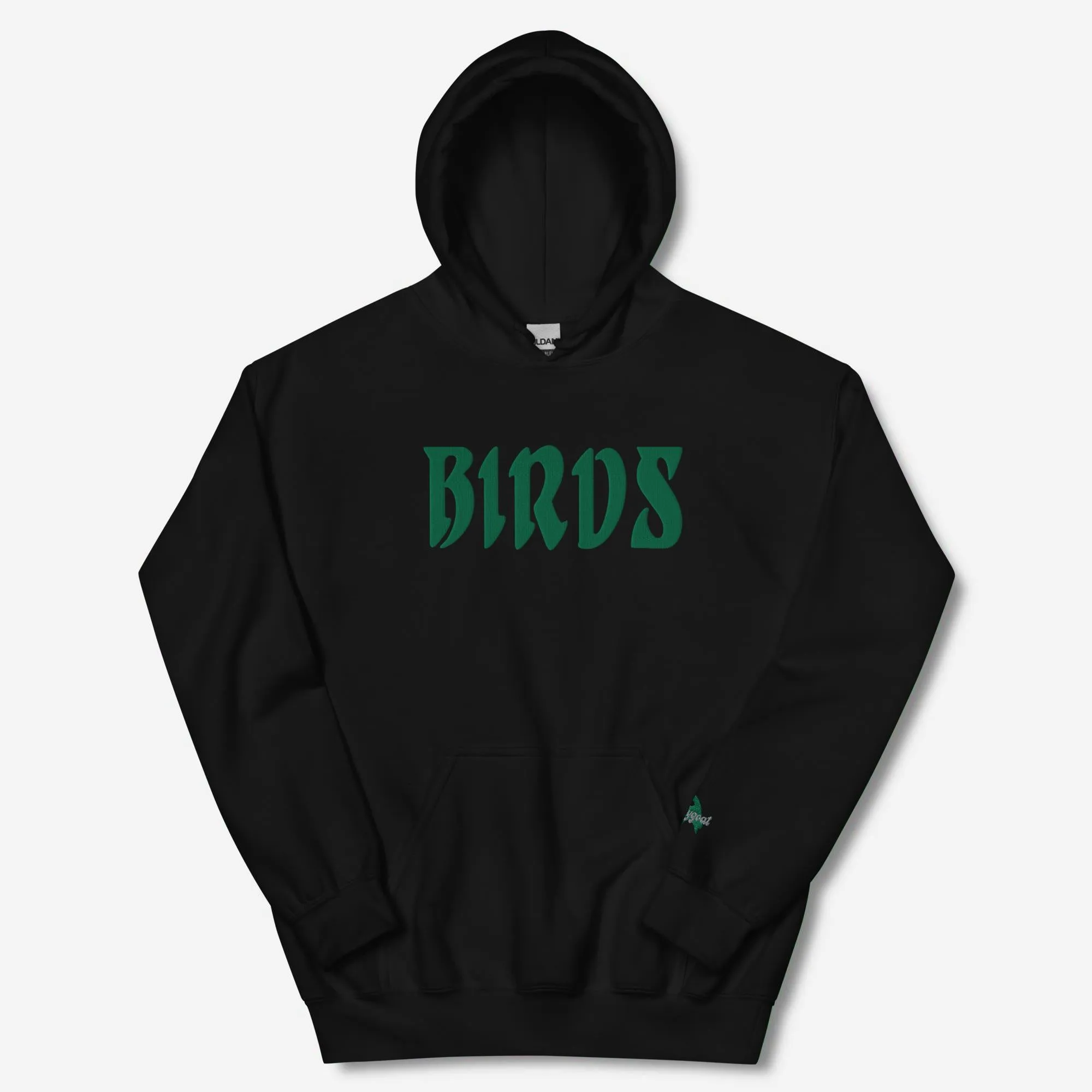 "BIRDS" Emboidered Hoodie