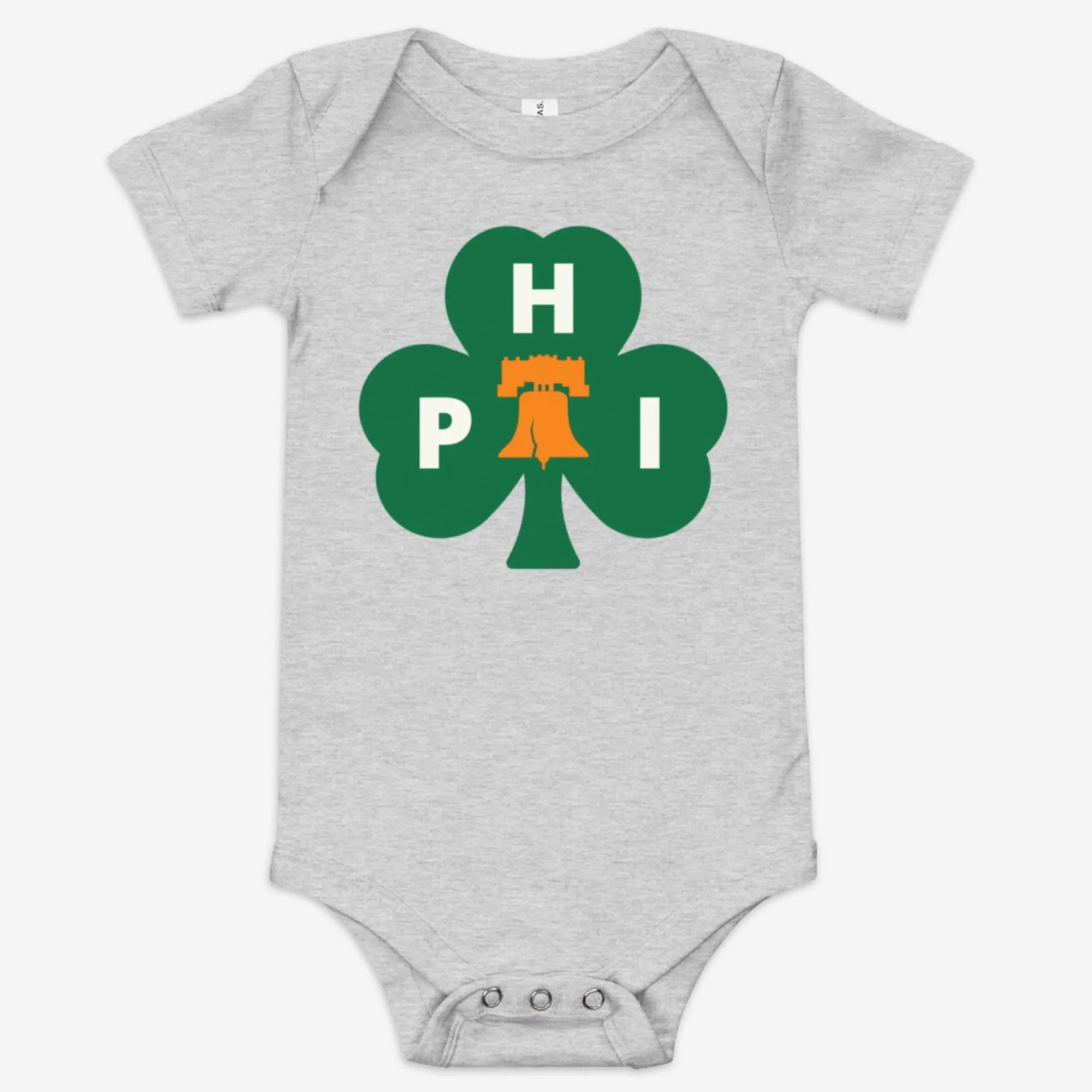 "PHI Shamrock" Baby Onesie