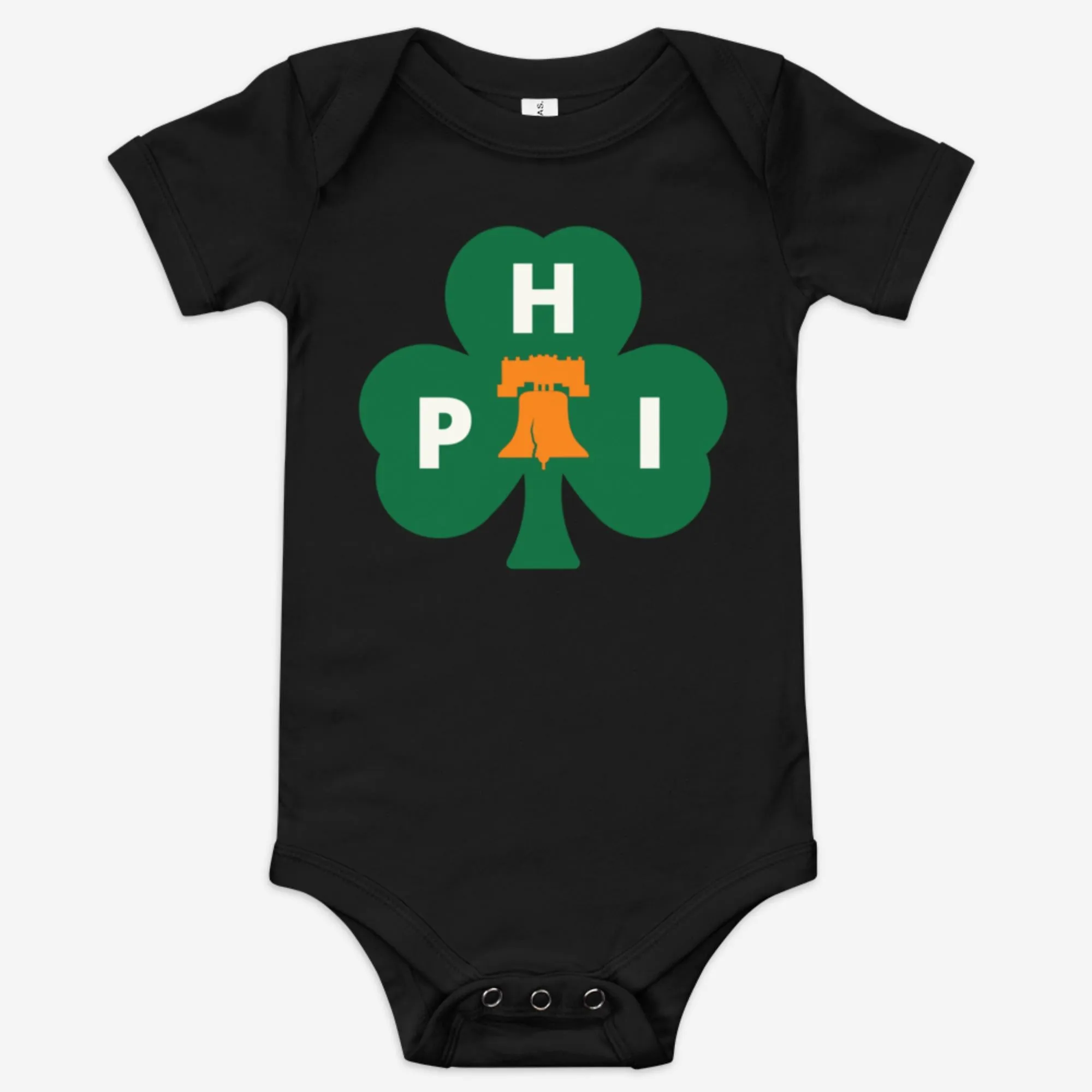 "PHI Shamrock" Baby Onesie