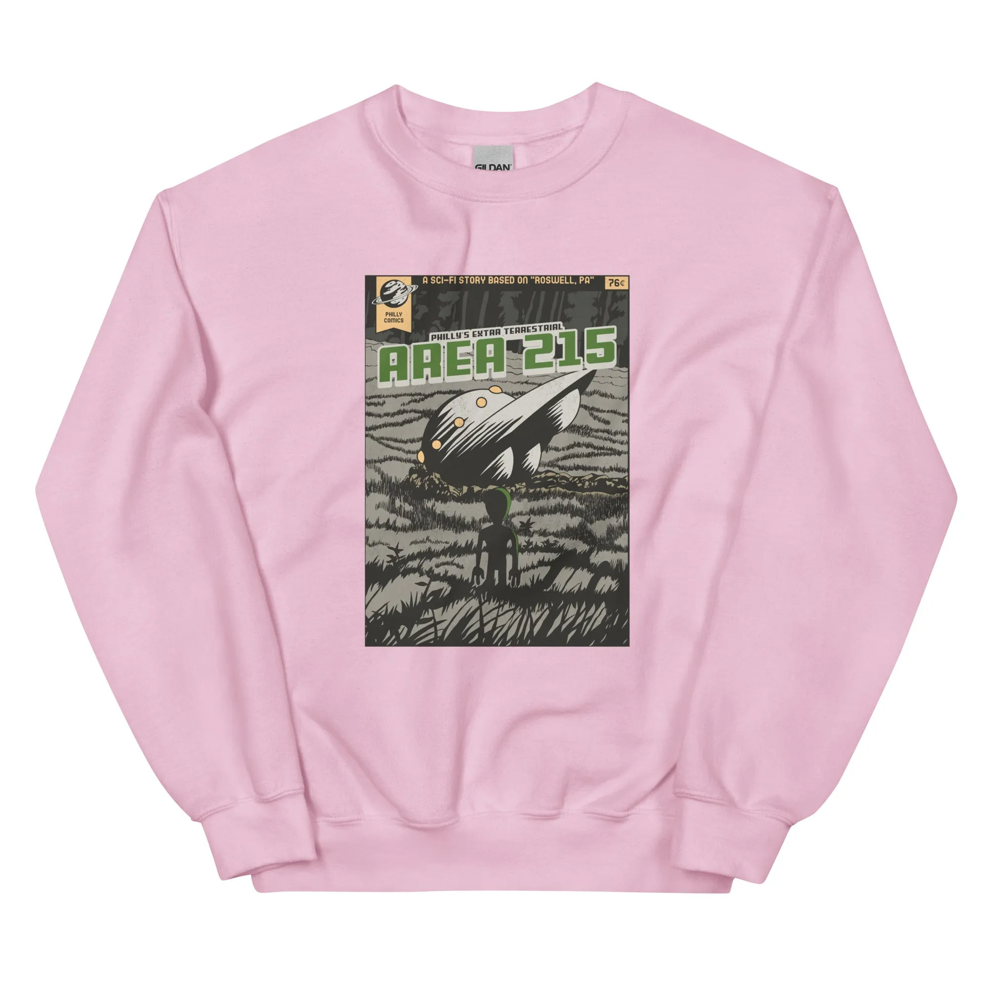 "Philly Comics Area 215 UFO" Sweatshirt