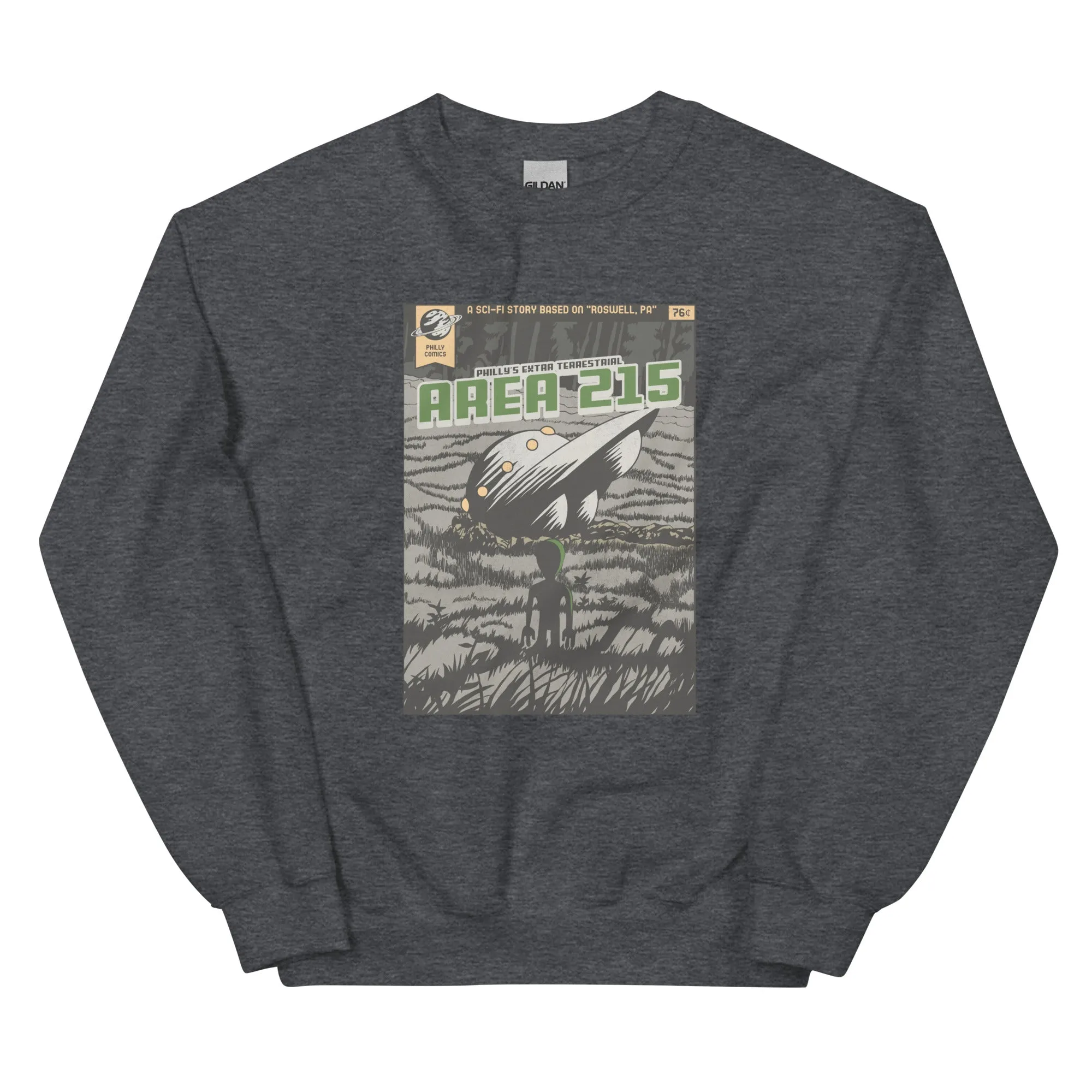 "Philly Comics Area 215 UFO" Sweatshirt