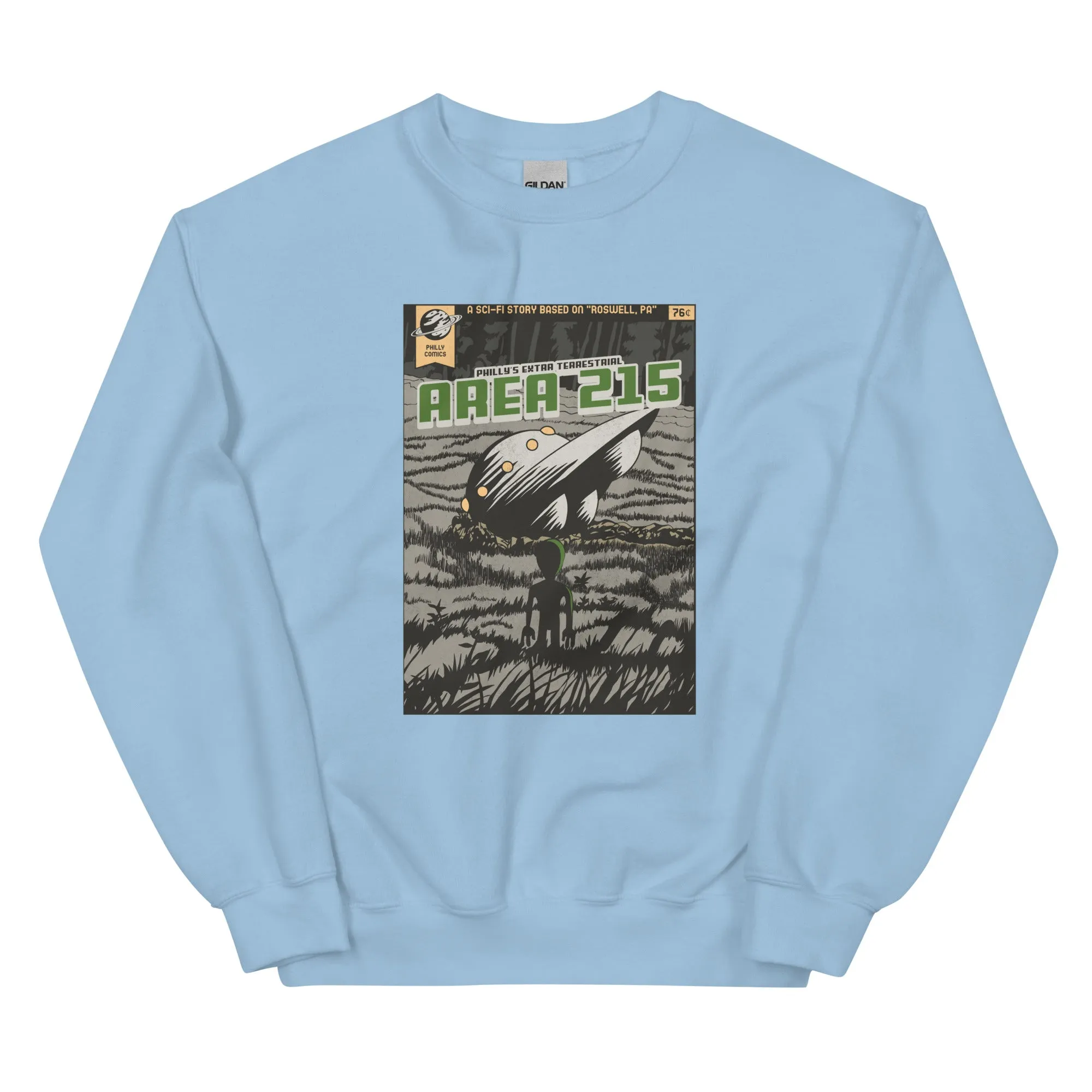 "Philly Comics Area 215 UFO" Sweatshirt