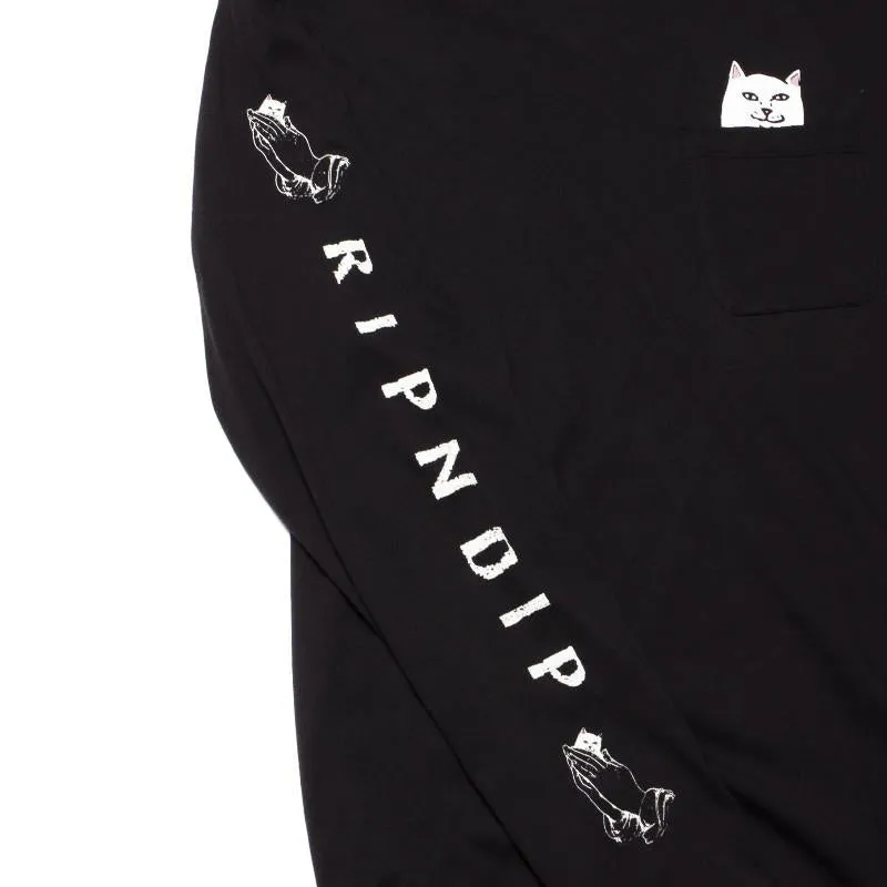 RIPNDIP Lord Nermal Long Sleeve "Black"