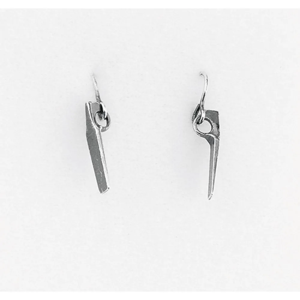 Rock Empire Silver Earrings