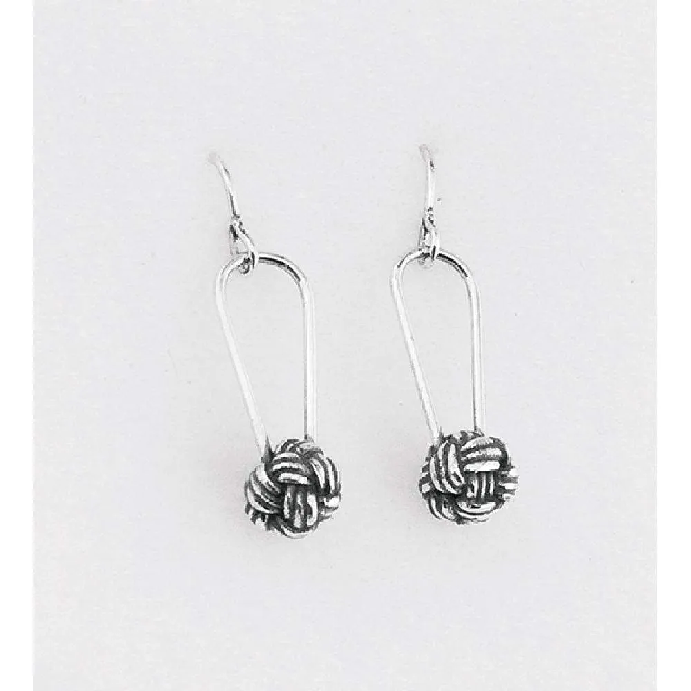 Rock Empire Silver Earrings