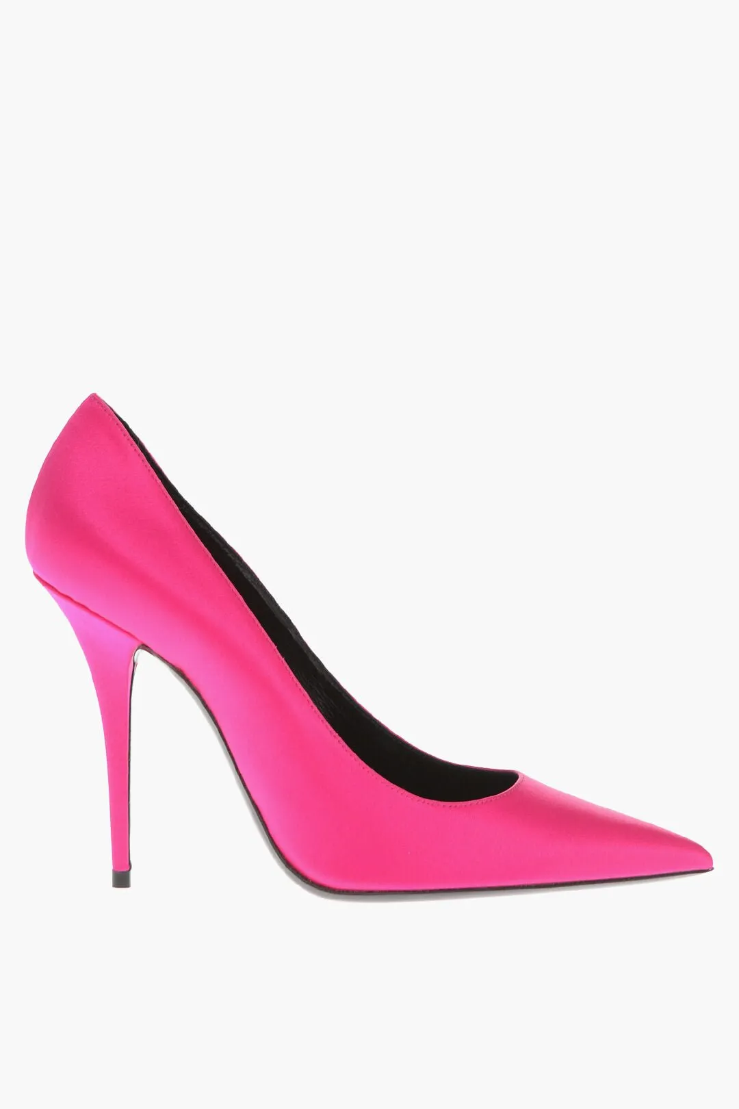 Saint Laurent Stiletto Heeled HYPE Satin Pumps 10cm