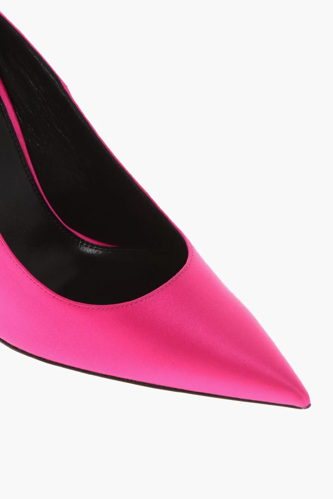 Saint Laurent Stiletto Heeled HYPE Satin Pumps 10cm