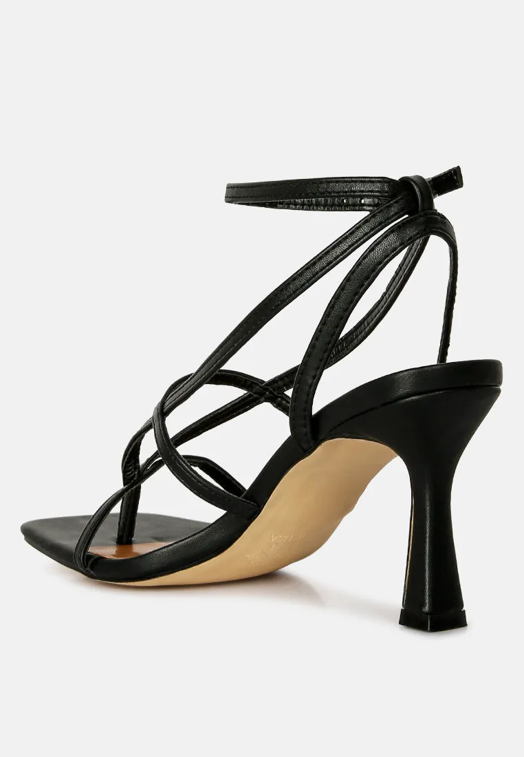 Stalker Strappy Ankle Strap Sandals