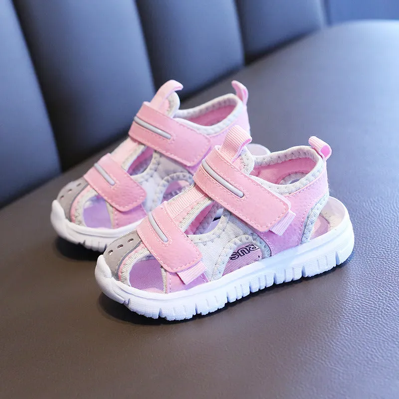 Summer baby sandals for girls boys soft bottom cloth children shoes