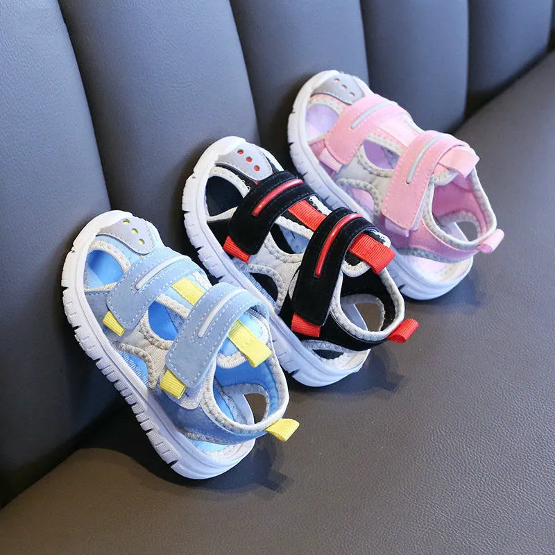 Summer baby sandals for girls boys soft bottom cloth children shoes