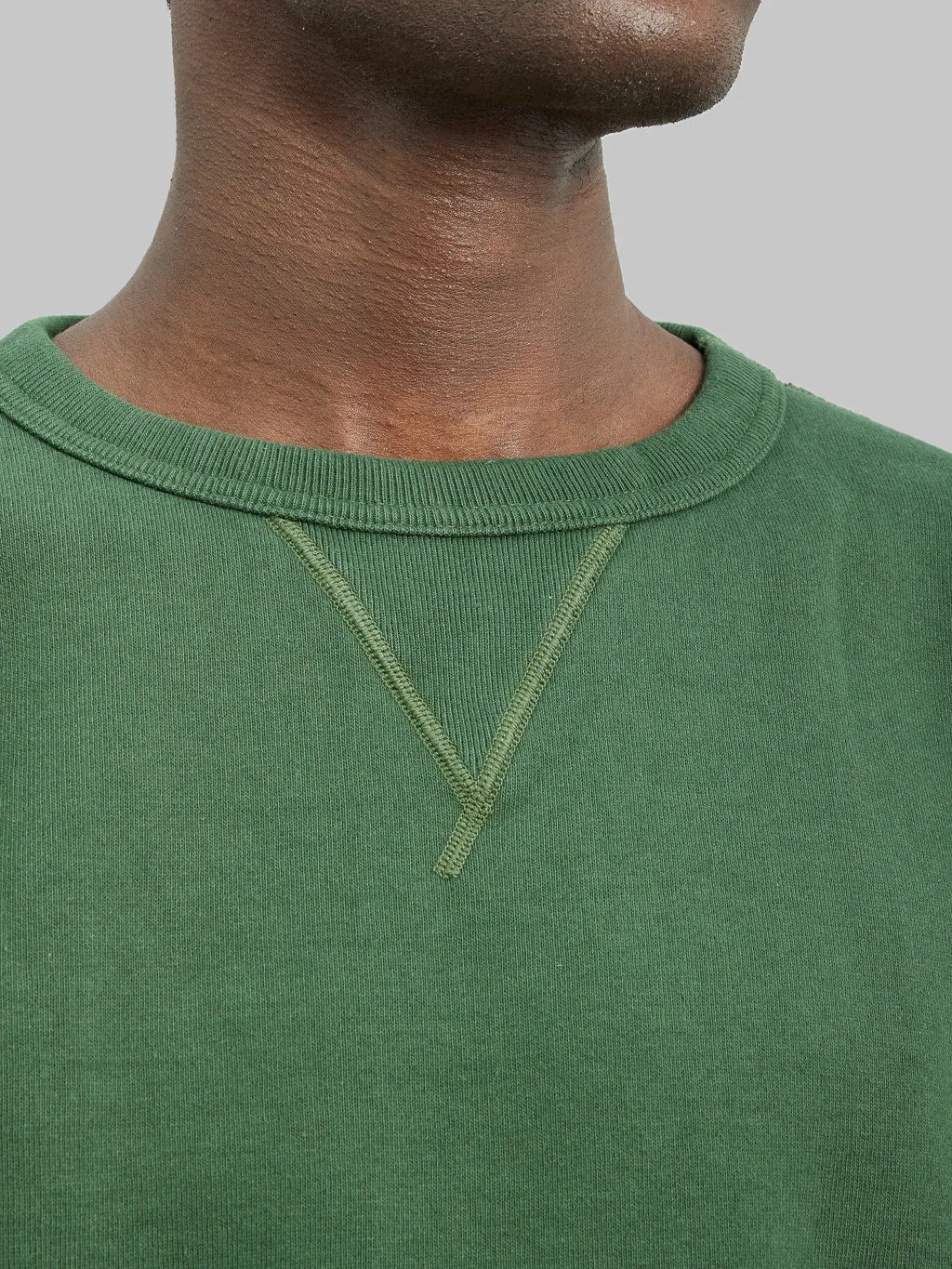 The Strike Gold Loopwheeled Sweatshirt Green