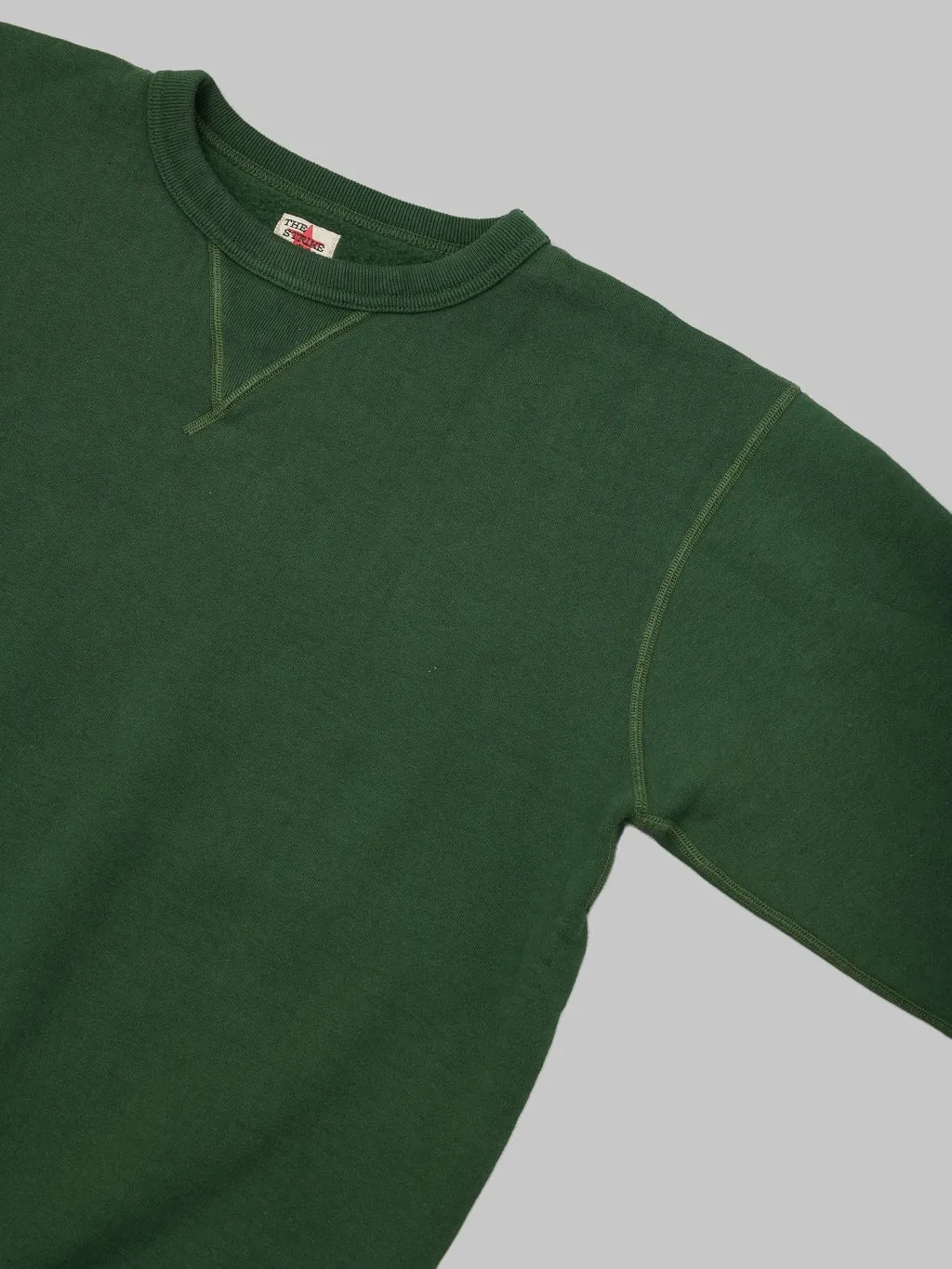 The Strike Gold Loopwheeled Sweatshirt Green