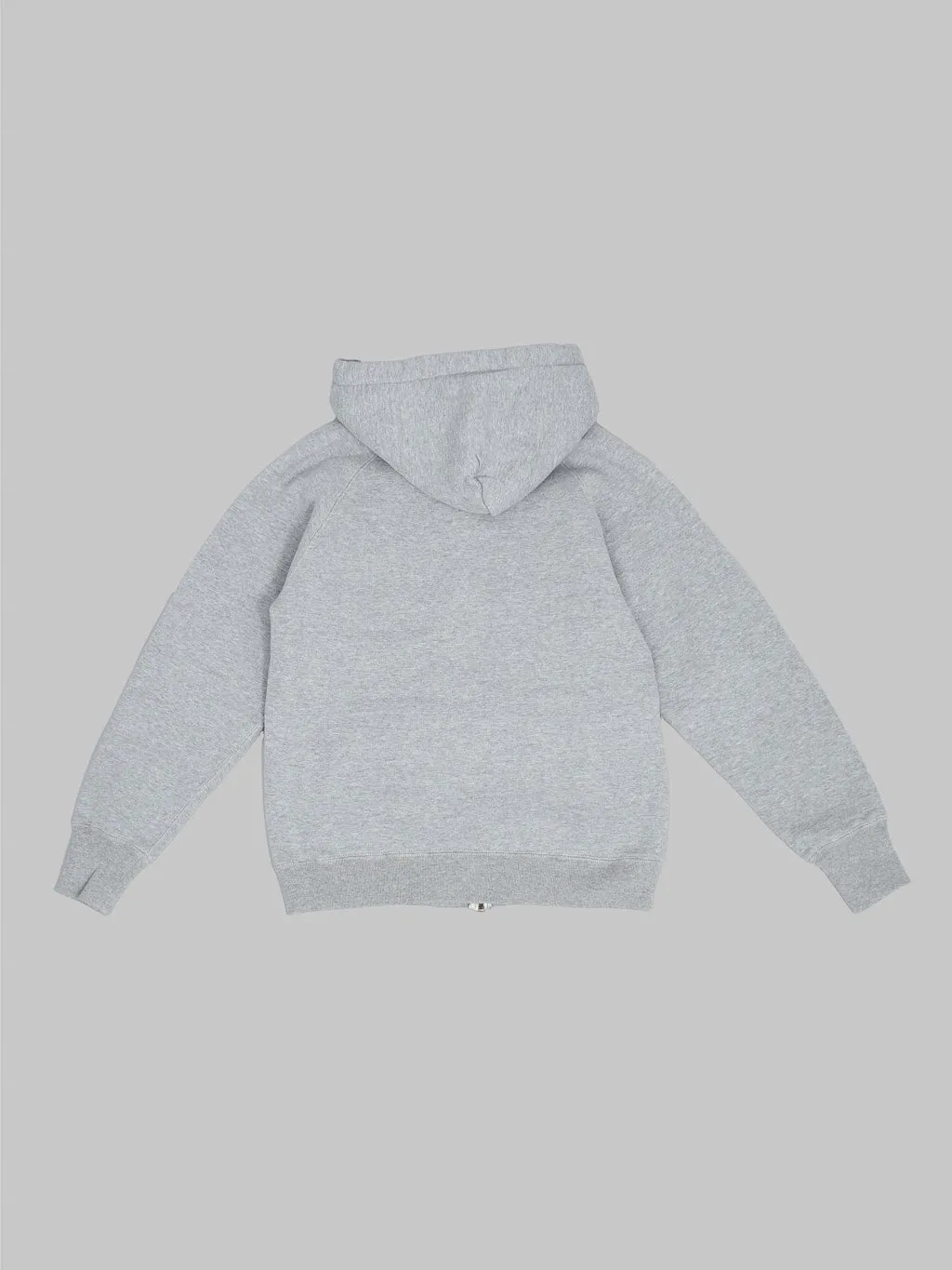 The Strike Gold Loopwheeled Zip Hoodie Grey