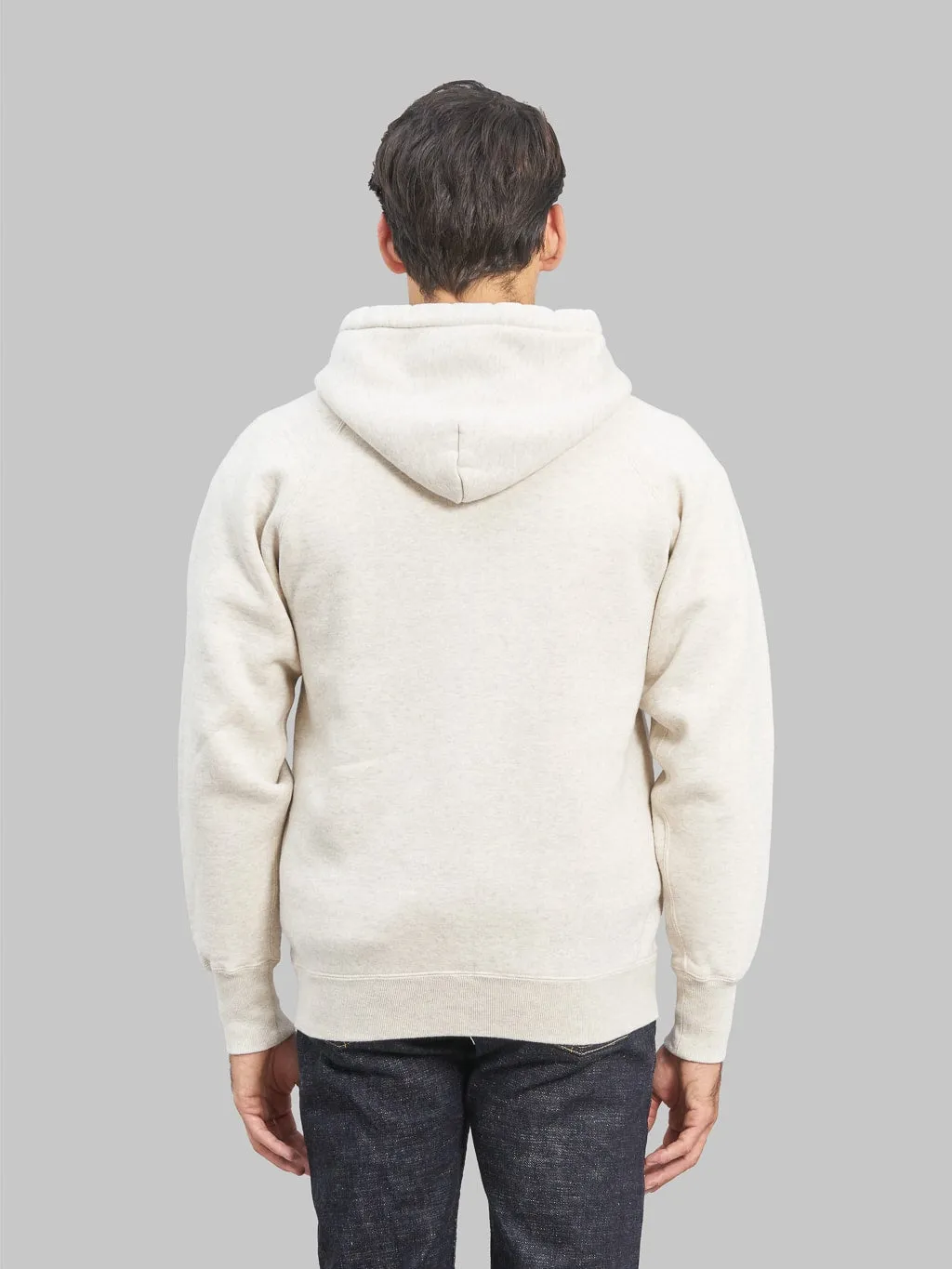 The Strike Gold Loopwheeled Zip Hoodie Oatmeal