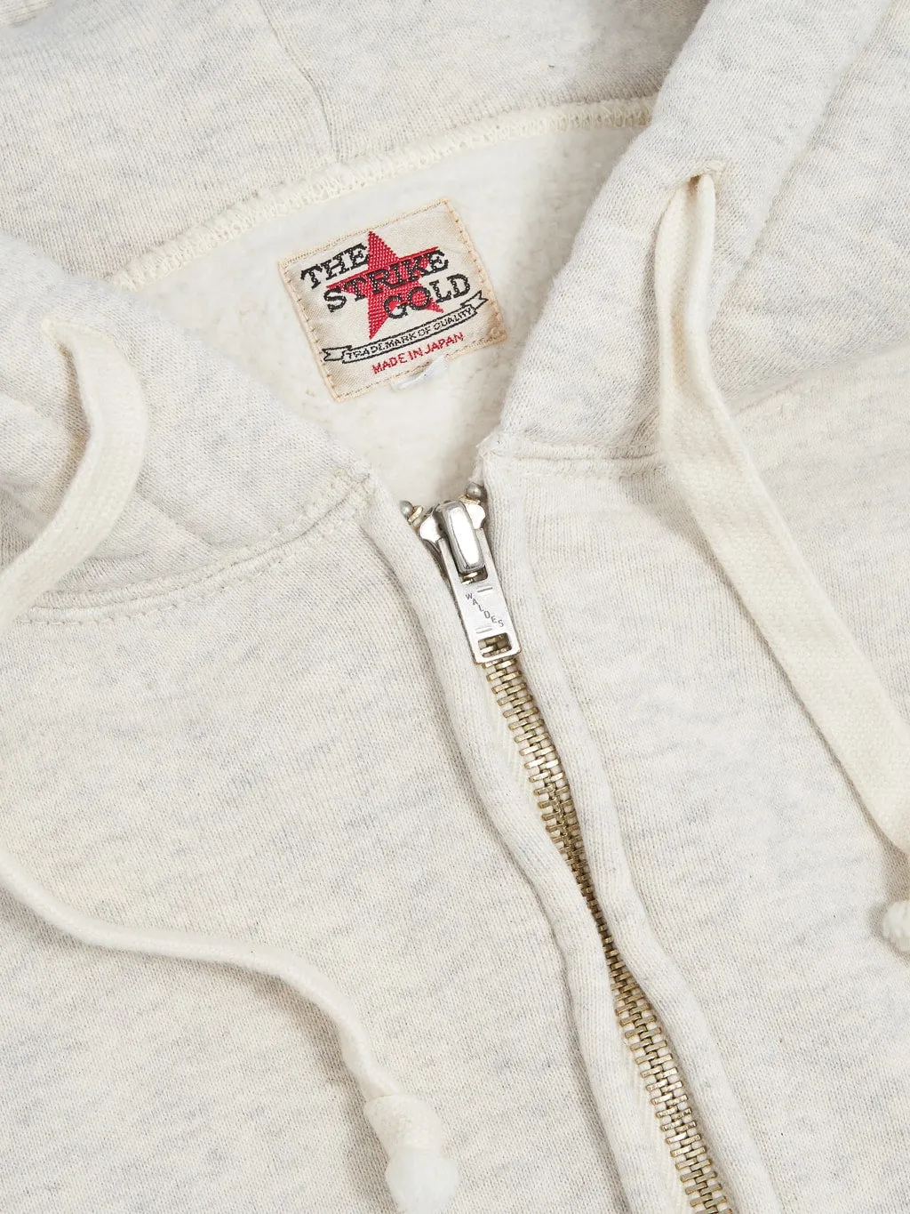 The Strike Gold Loopwheeled Zip Hoodie Oatmeal