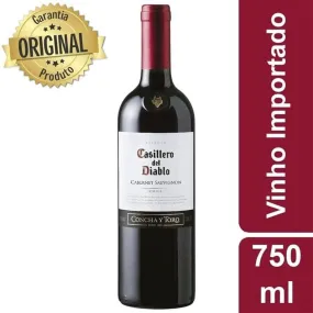 Vinho Tinto Chileno Cabernet Sauvignon Casillero Del Diablo