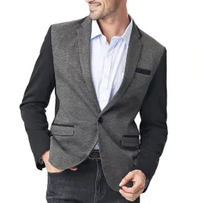 West Louis™ Fashion Solid Business Blazer