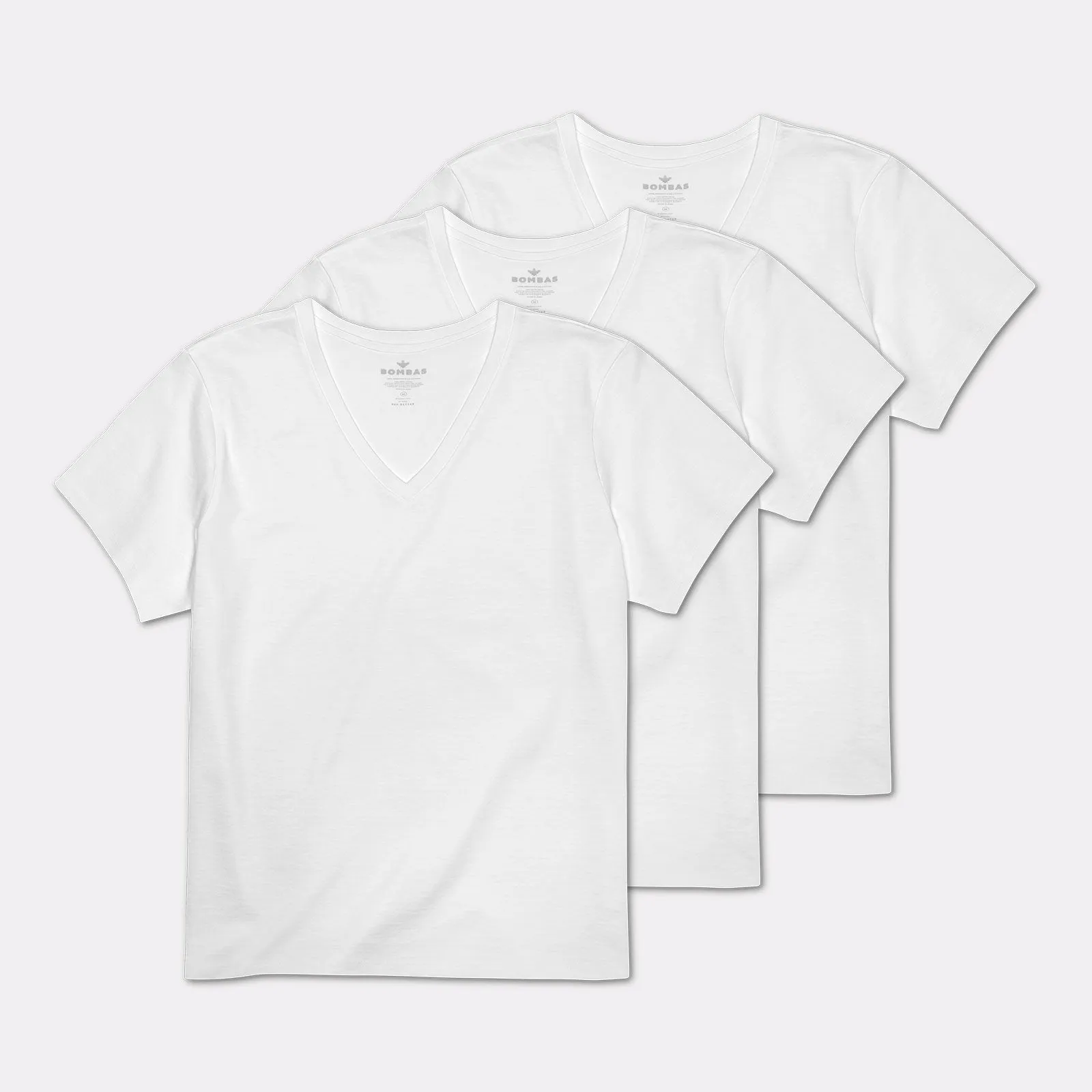 Women's Pima Cotton V-Neck T-Shirt 3-Pack