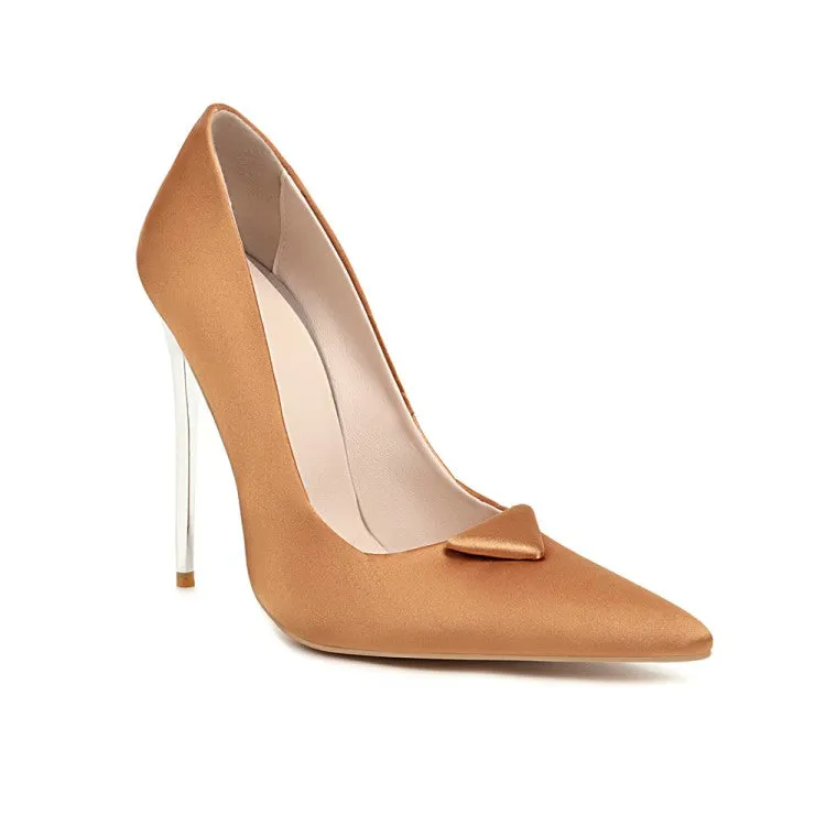 Women's Pointed Toe High Heel Wedding Pumps