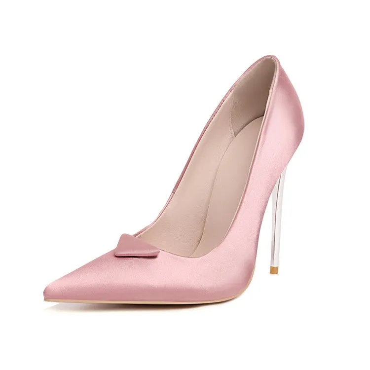 Women's Pointed Toe High Heel Wedding Pumps